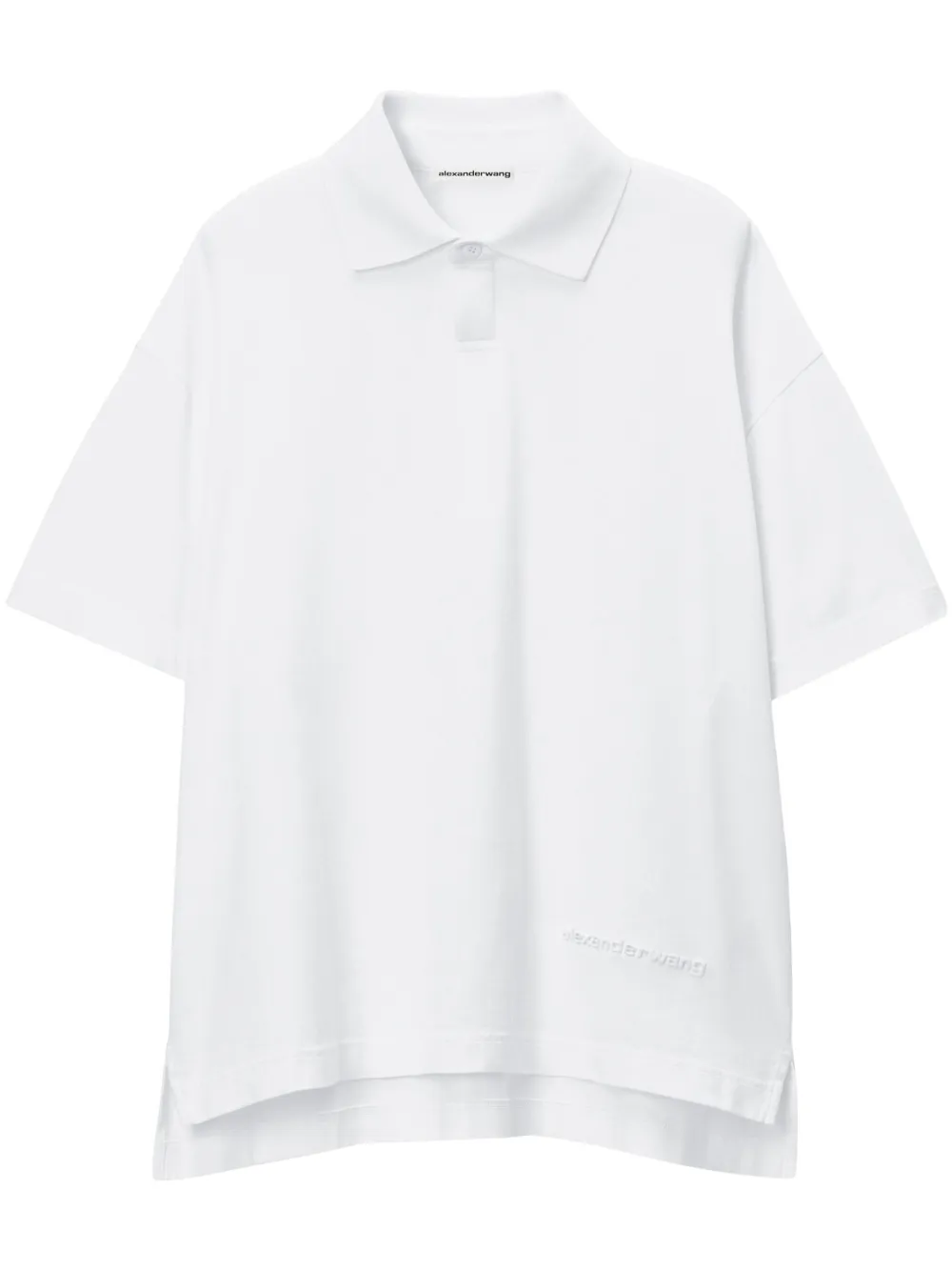 

Рубашка поло Alexander Wang, белый