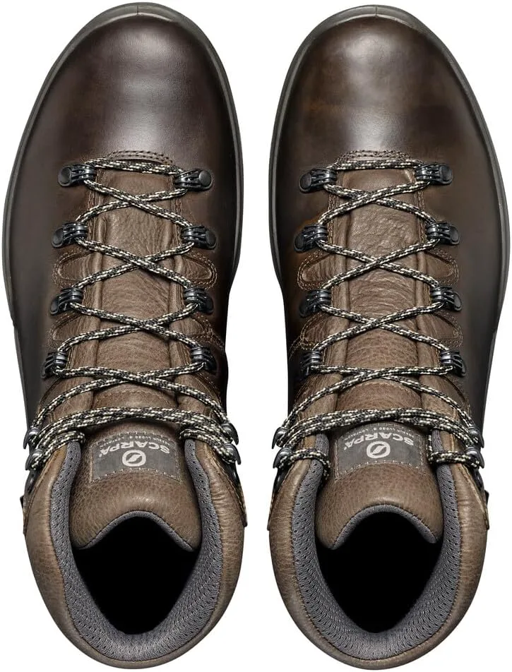 Мужские водонепроницаемые ботинки SCARPA Terra GTX с мембраной Gore-Tex для пеших походов и рюкзачного туризма, коричневый — фото 4