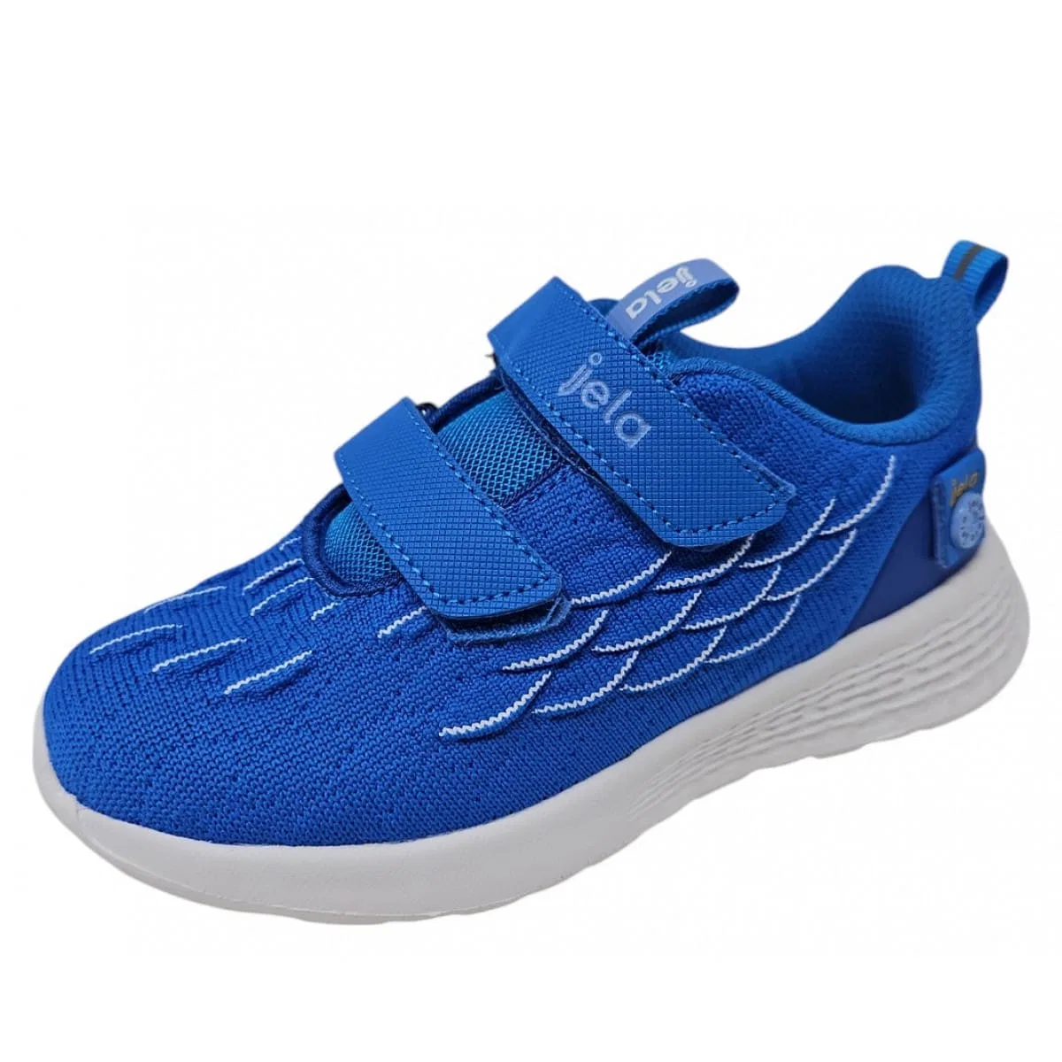 Сникерсы на липучке, Jela shoes, синий