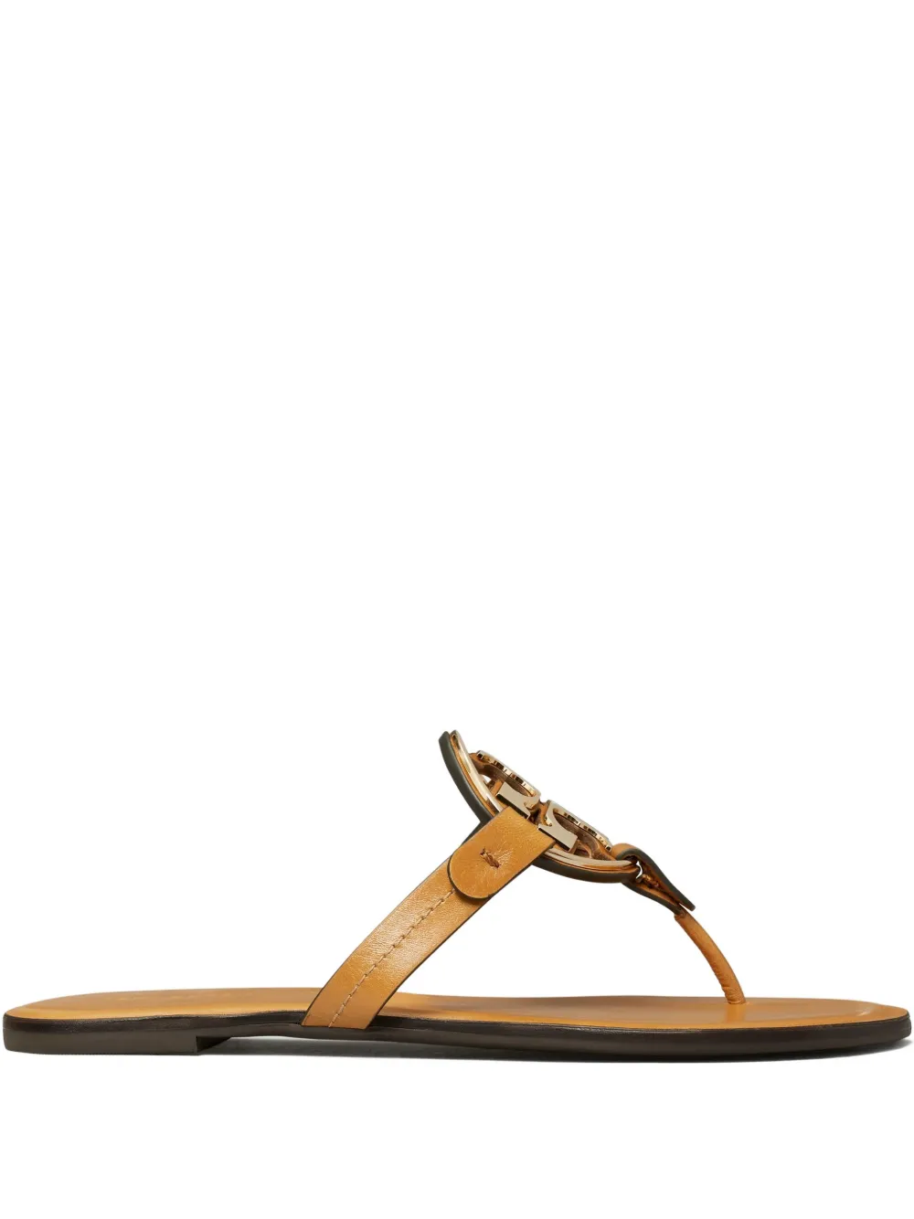 Кожаные сандалии Miller Tory Burch, коричневый