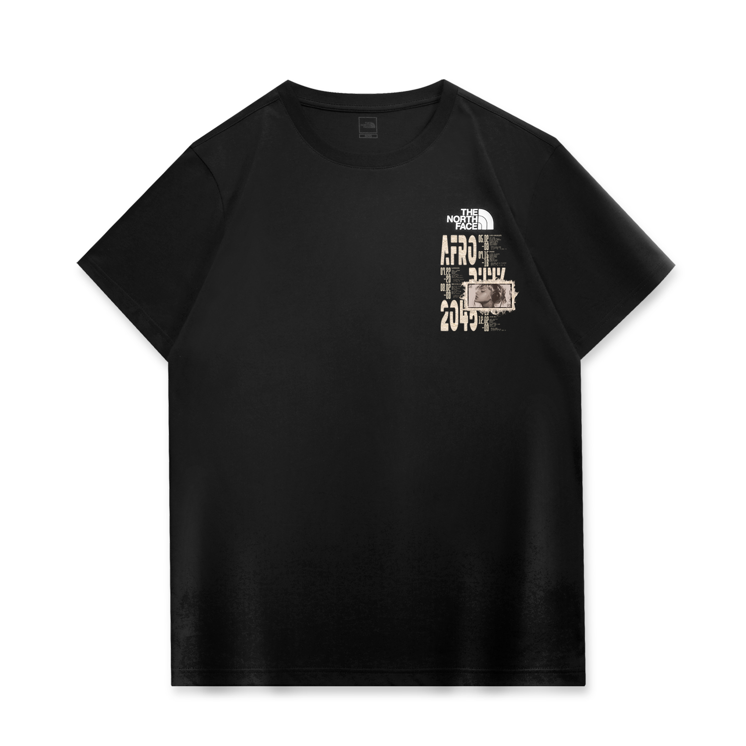 

THE NORTH FACE Футболка унисекс черная, Черный, THE NORTH FACE Футболка унисекс черная