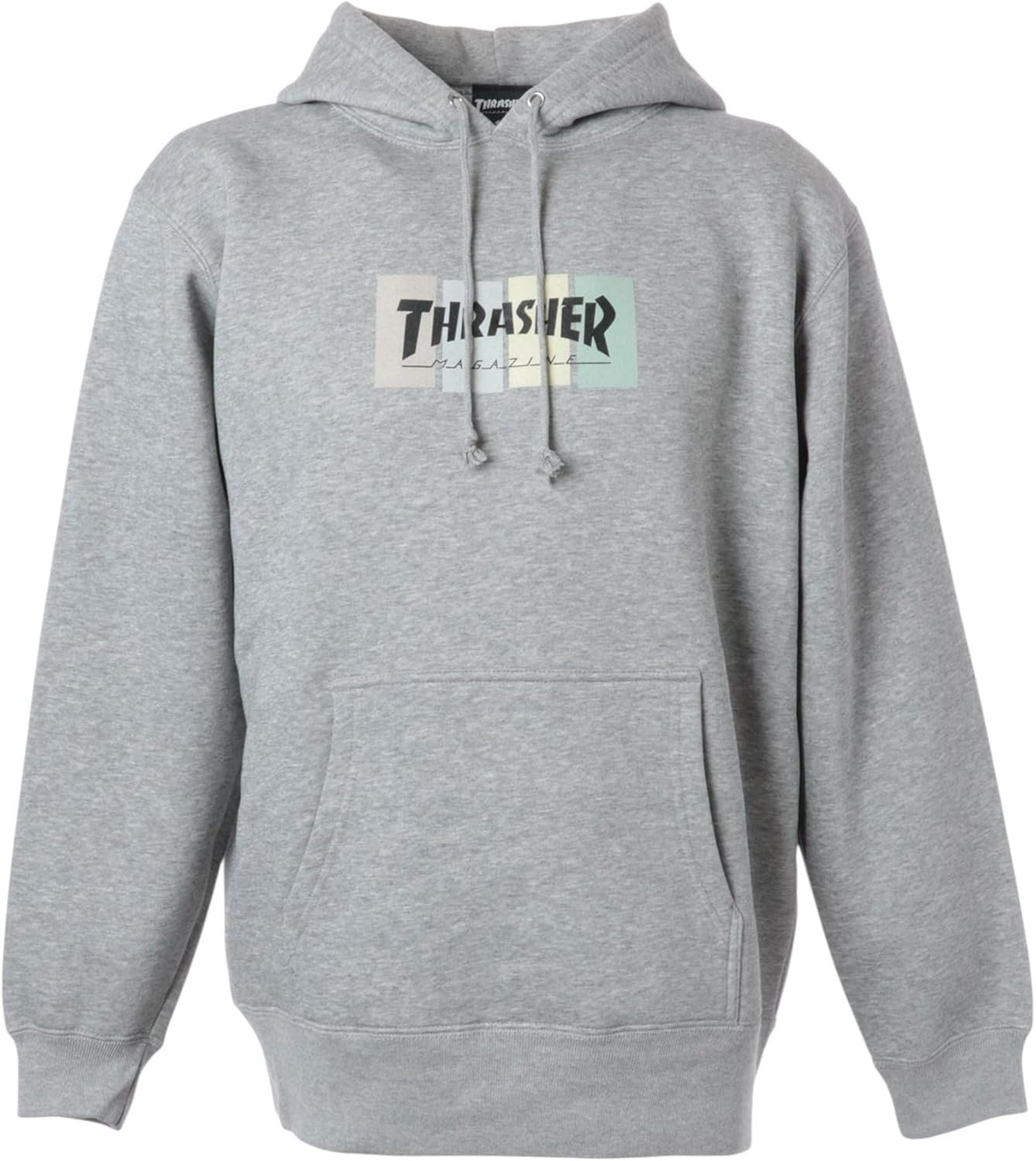 

Толстовка с логотипом, мужская, классическая Thrasher, серый