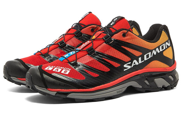 Кроссовки s/lab xt-4 adv 'fiery red impact yellow' 409517 Salomon, красный — фото 3