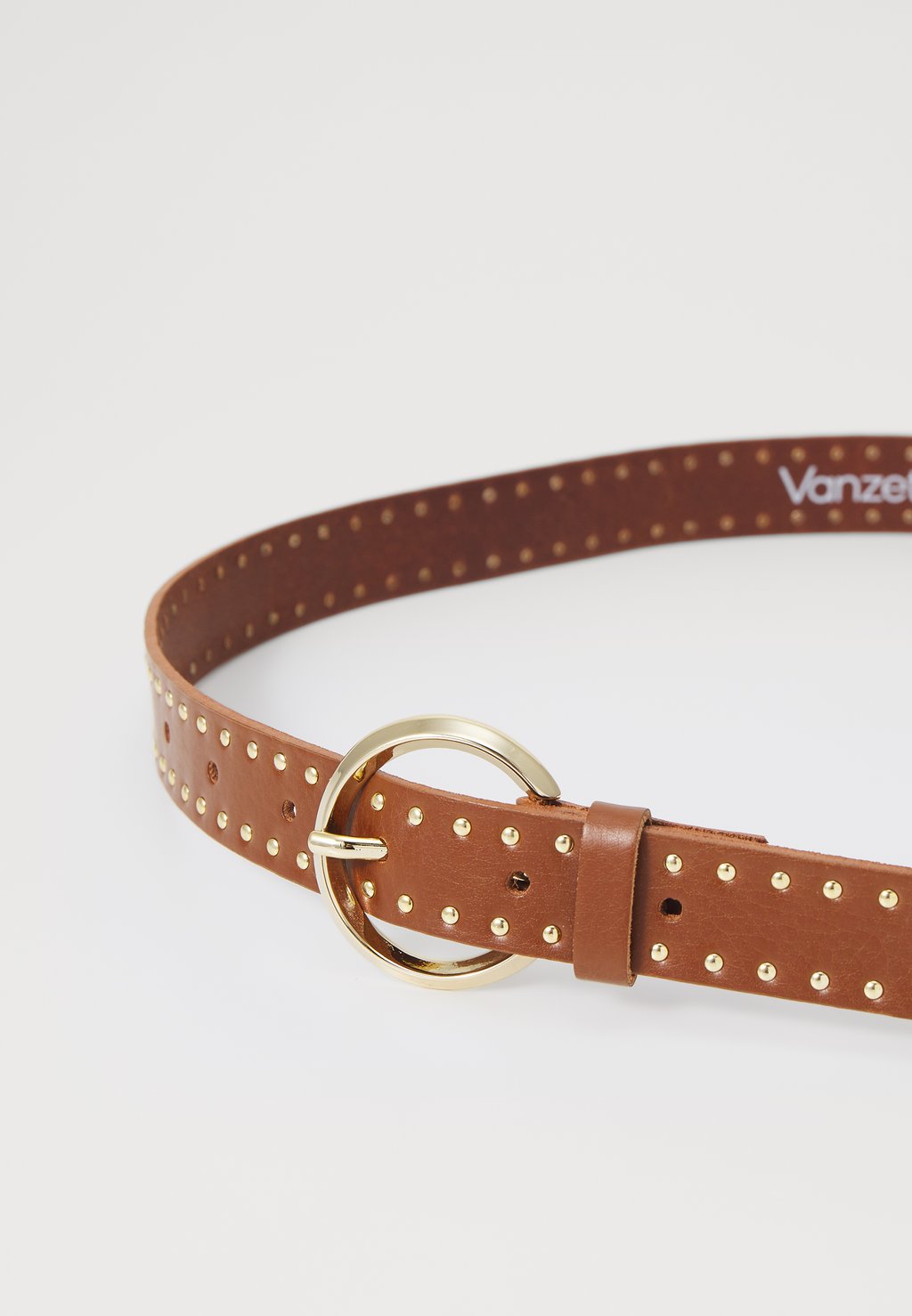 

Ремень BELT RIVETS AND BUCKLE Vanzetti, коричневый