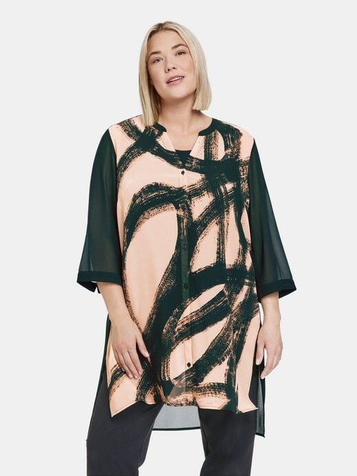 

Длинная блузка Samoon, черный