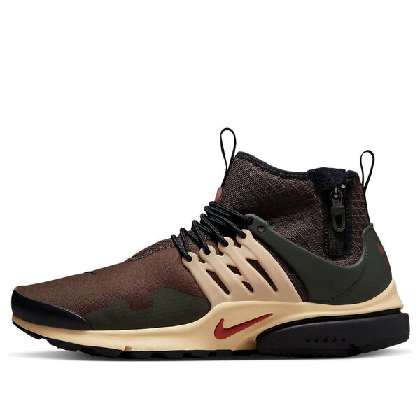 

Кроссовки air presto mid utility Nike, коричневый