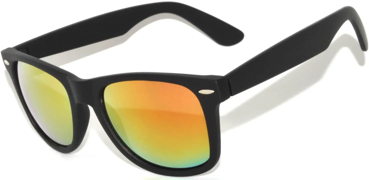 

Солнцезащитные очки OWL в стиле ретро-винтаж для женщин и мужчин, матовые прямоугольные, с защитой от УФ-излучения, с цветными зеркальными линзами, Black