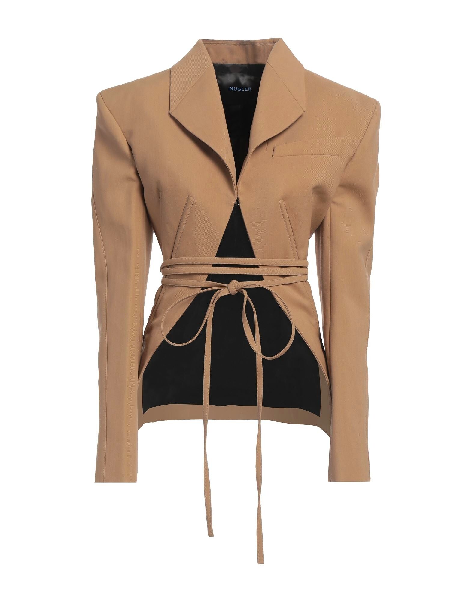 

Блейзер Mugler, коричневый