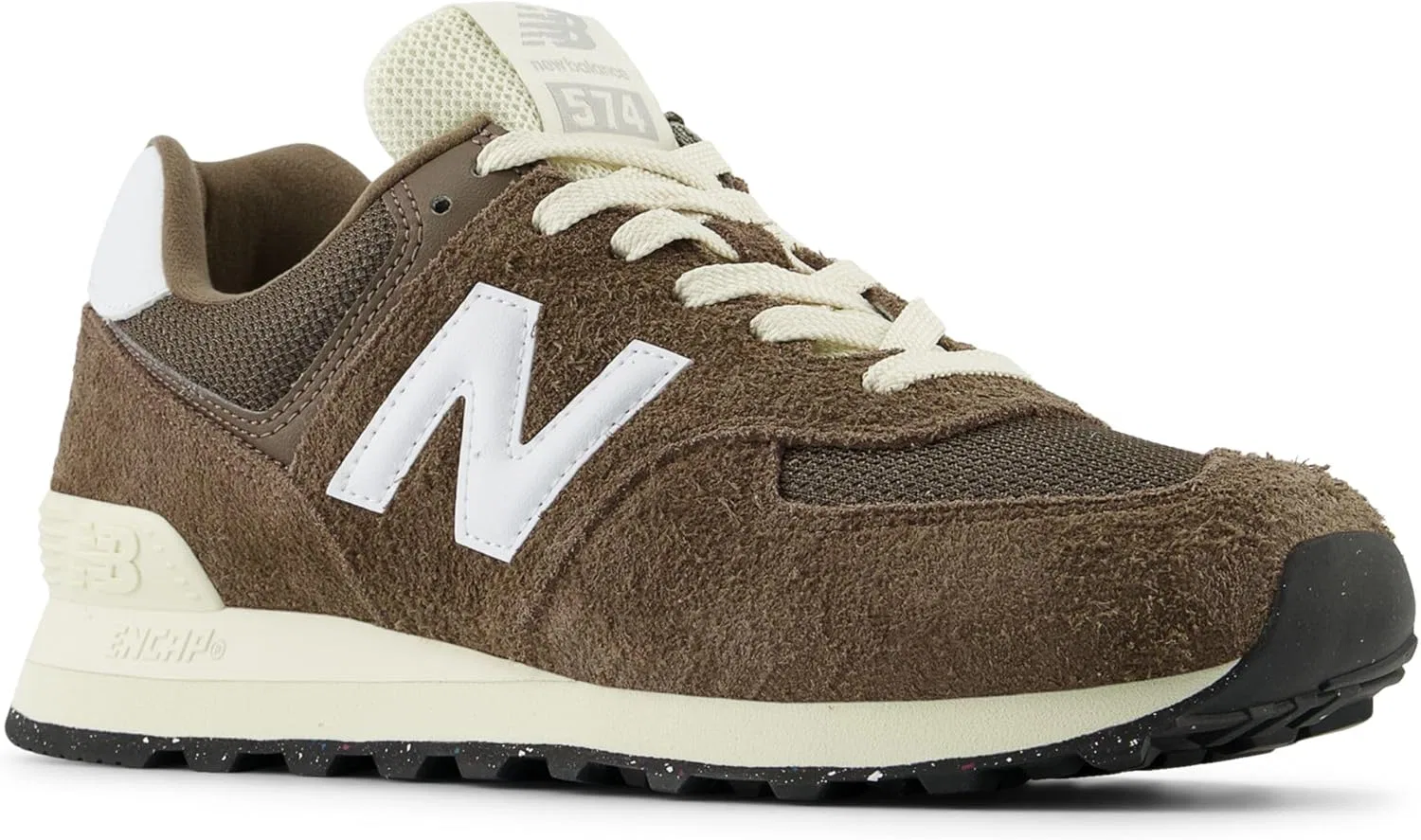Кроссовки New Balance Unisex 574 V2 70s Racing Trainers, Brown — фото 2