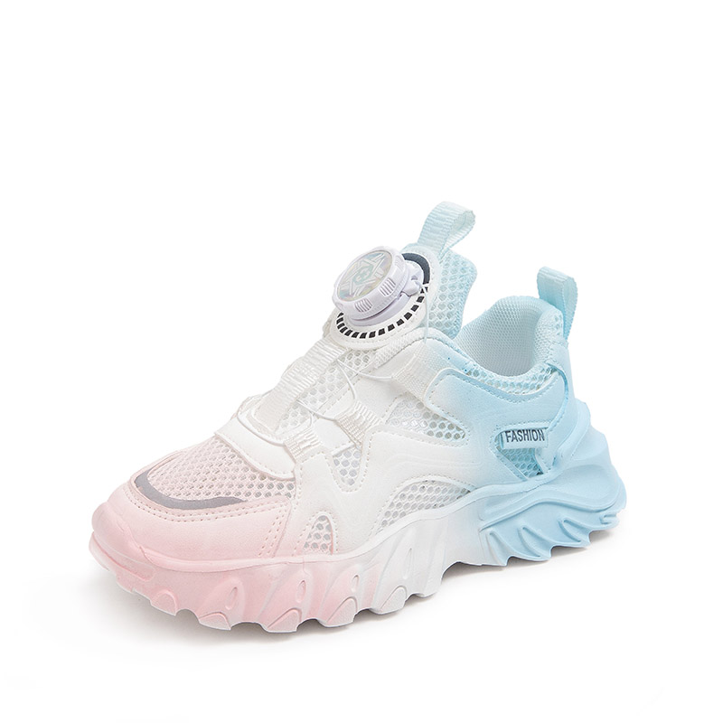 

Противоударные и дышащие повседневные кроссовки для детей Wooden Rabbit, розовый