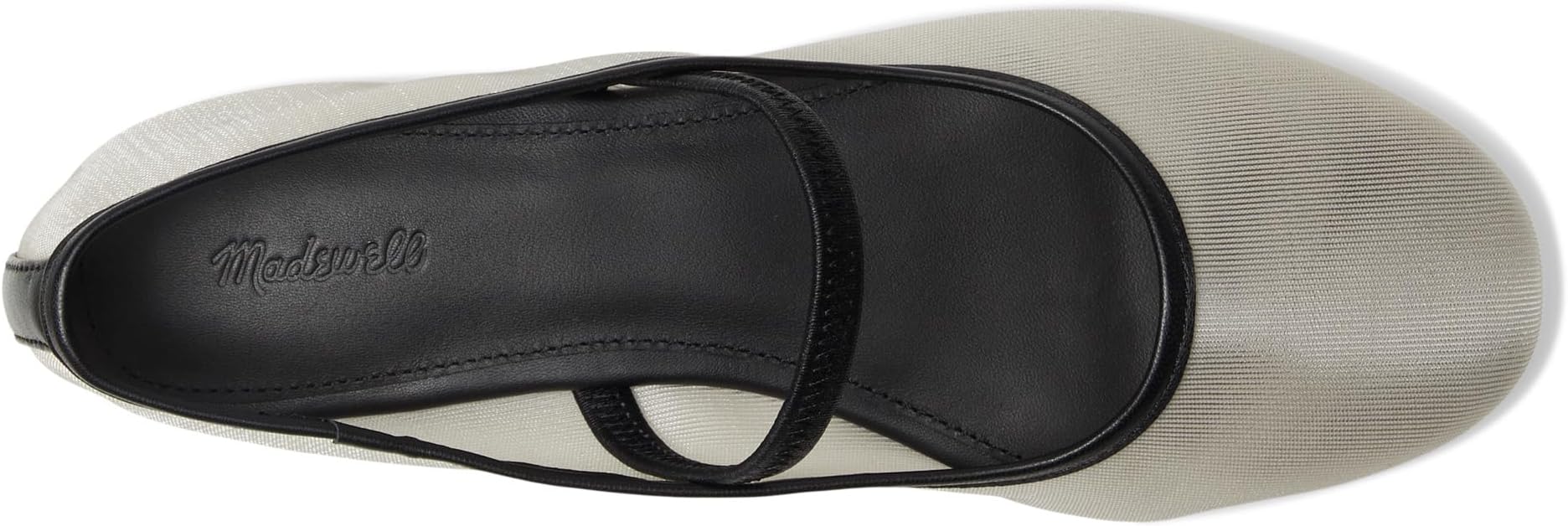 Балетки Madewell Women's Cosme Elastic Mary Jane, Ecru Multi — фото 2
