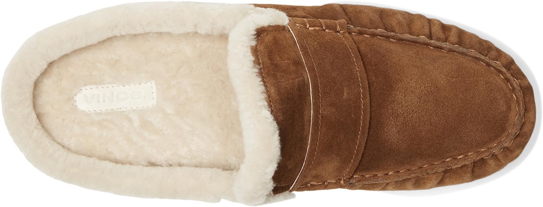 Тапочки Vince Women's Berkley Shearling Mule/Clog Shoes, Elmwood — фото 2