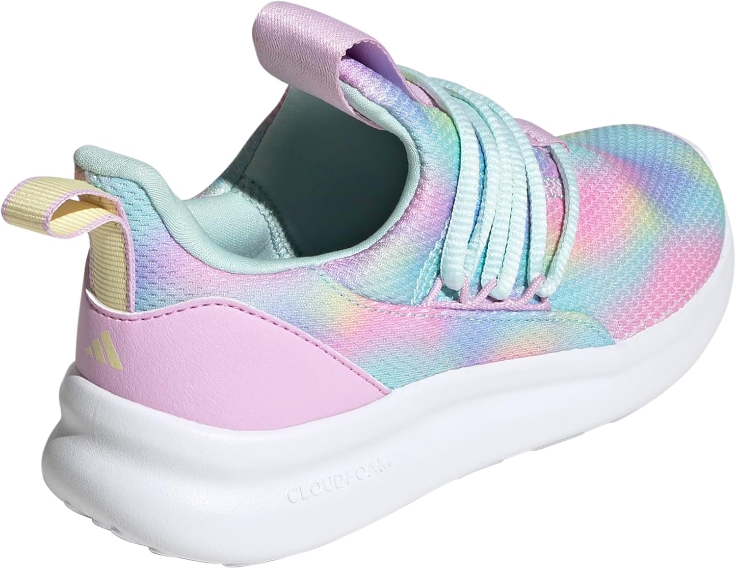 Беговые кроссовки adidas Kids Lite Racer Adapt 7.0, желтый — фото 3