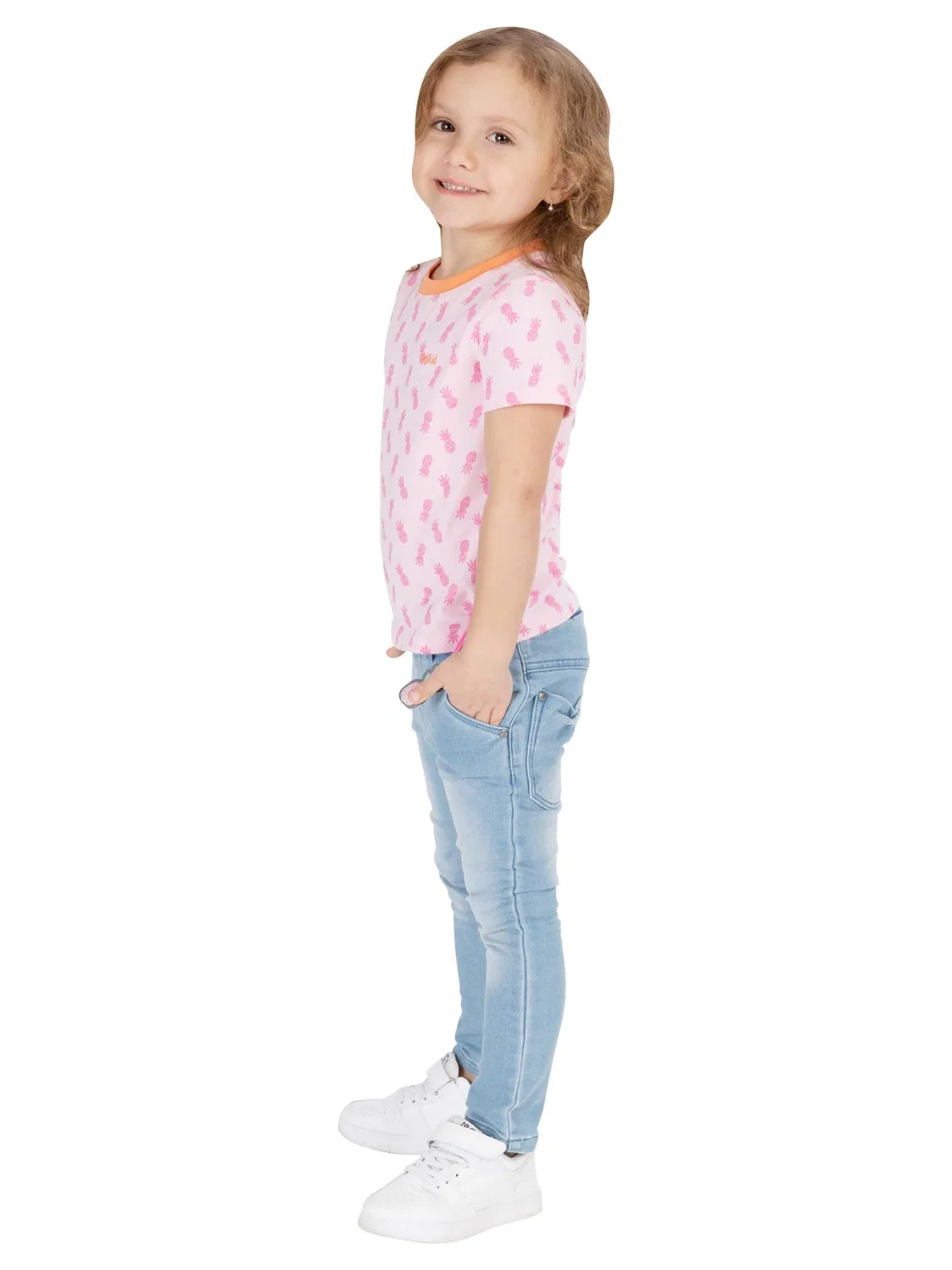 Джинсы Sigikid Regular Jeans Jeans светло-голубого цвета — фото 2