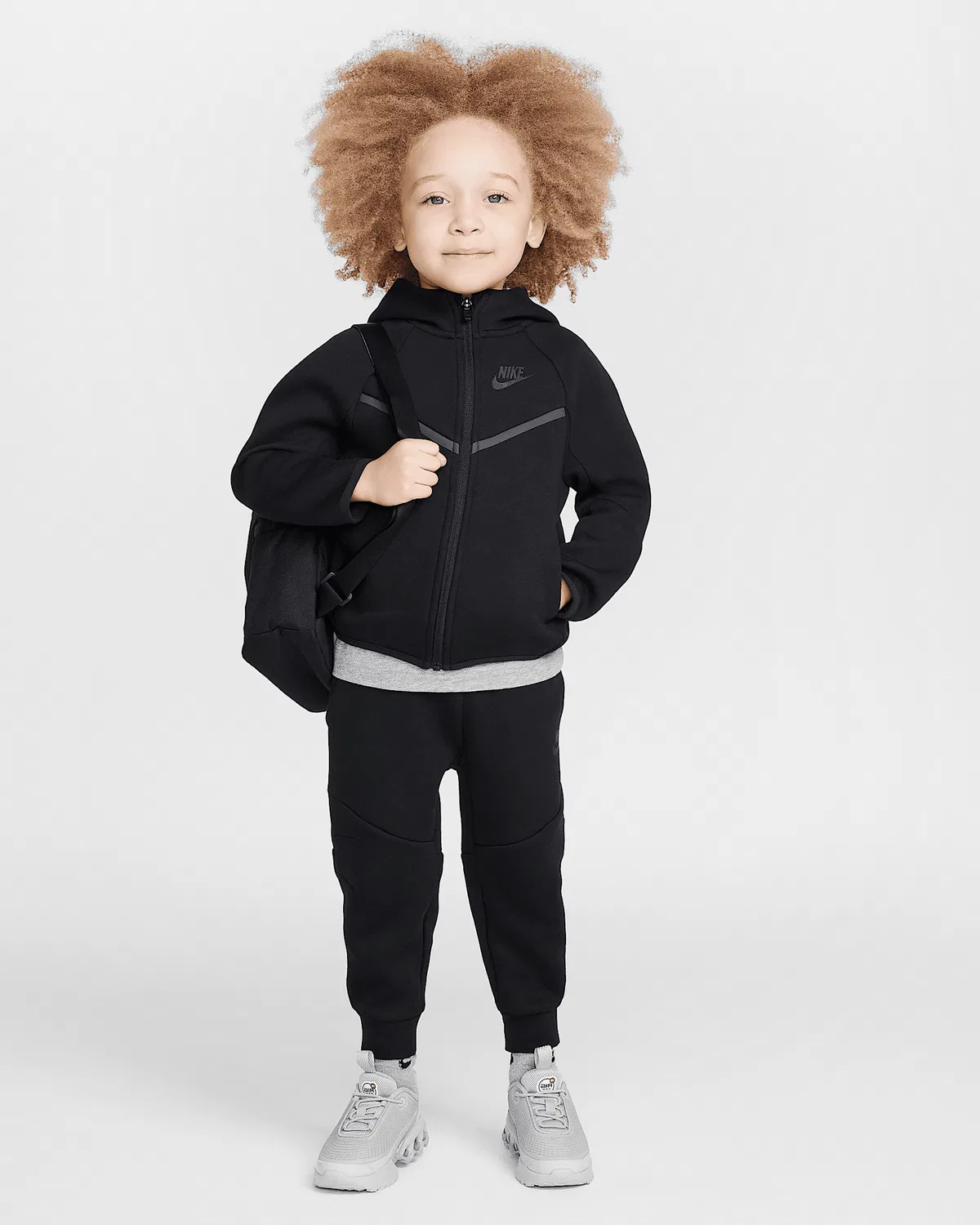 Детский спортивный костюм Nike Sportswear Toddler Tech Fleece, Black