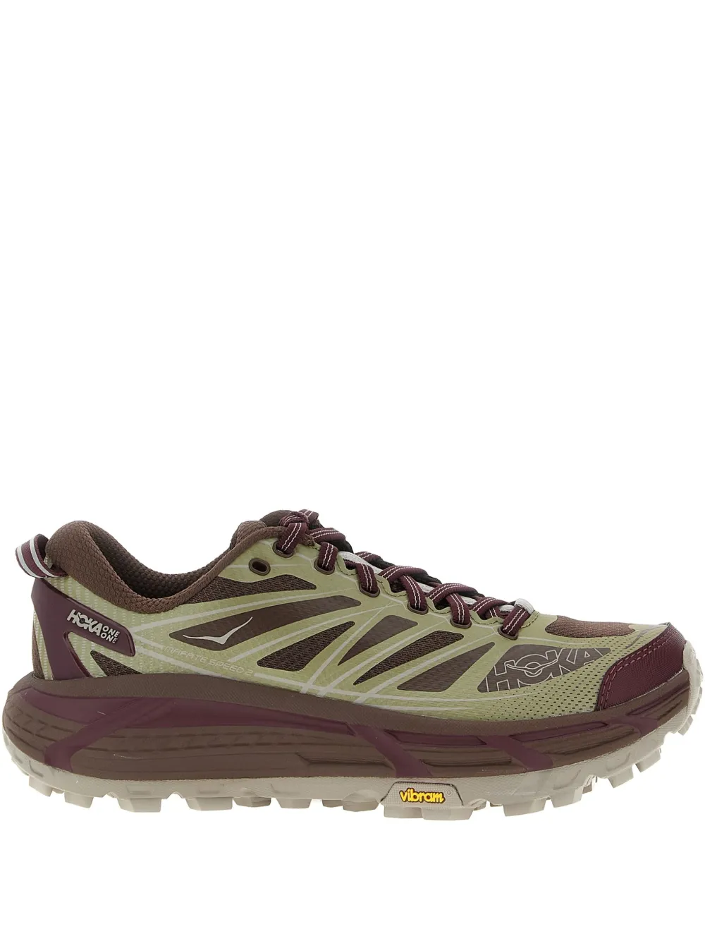 Кроссовки Mafate Speed 2 Hoka, коричневый