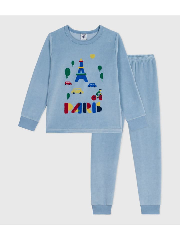 

PETIT BATEAU Синяя пижама