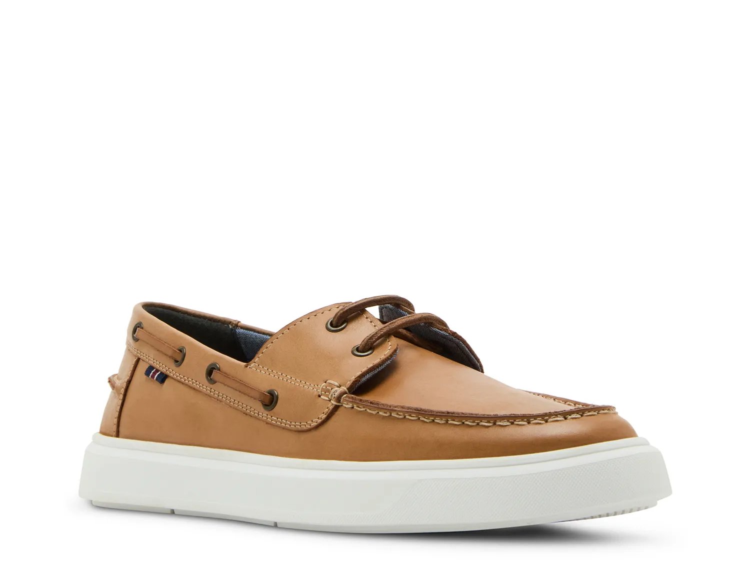 

Туфли-лодочки Steve Madden Astonn Boat Shoe, Tan Leather