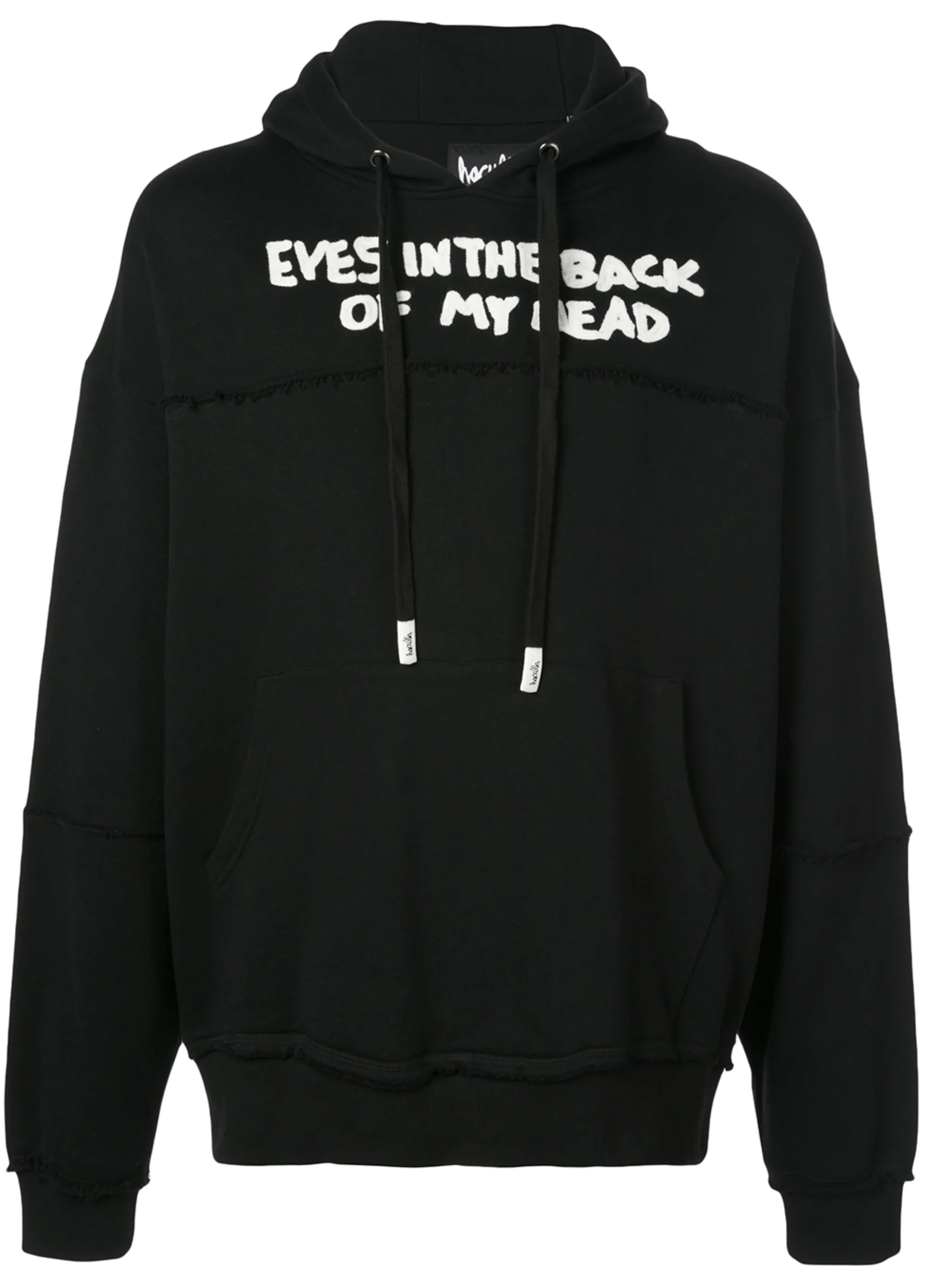 

Худи Eyes In The Back Of My Head Haculla, черный