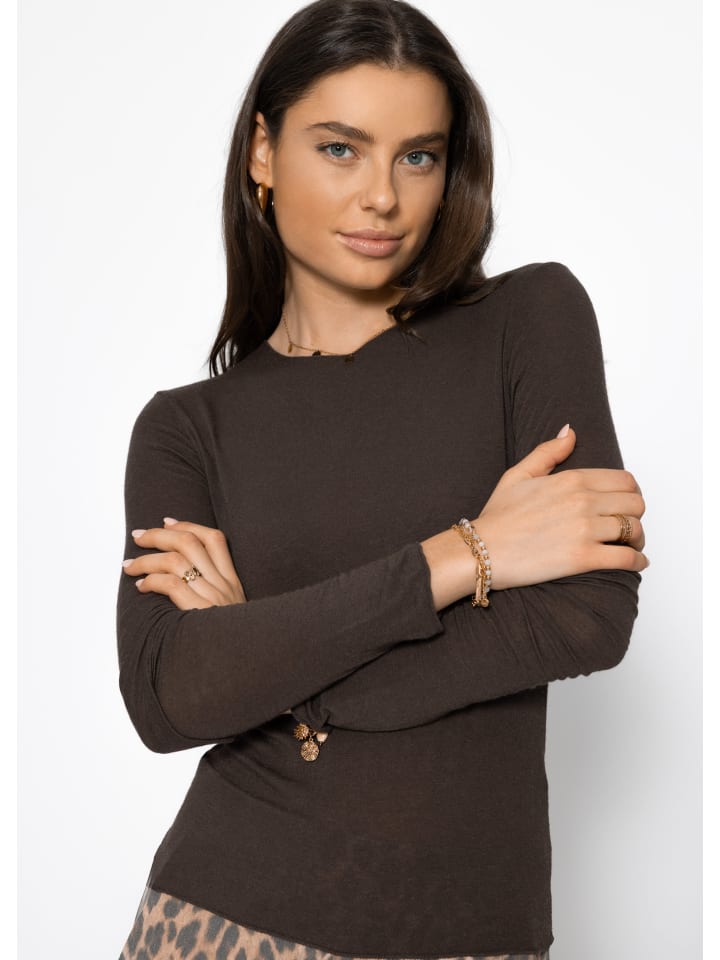 

Топ SASSYCLASSY, коричневый
