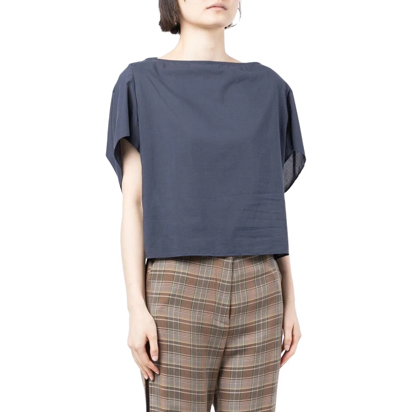 Футболка SS23 женская Blue EMPORIO ARMANI, Black — фото 3