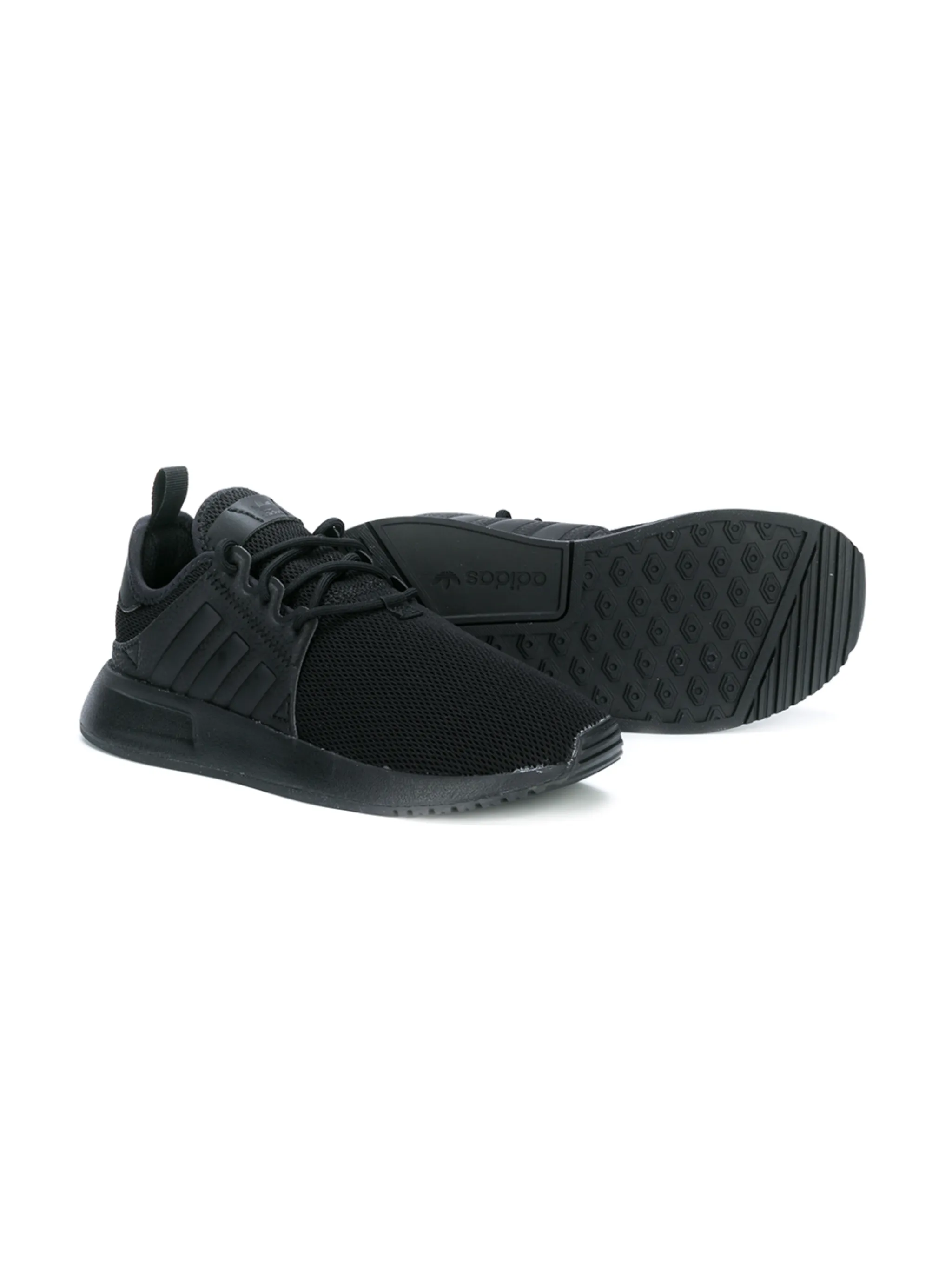 Кроссовки на шнуровке Adidas Kids, черный — фото 2