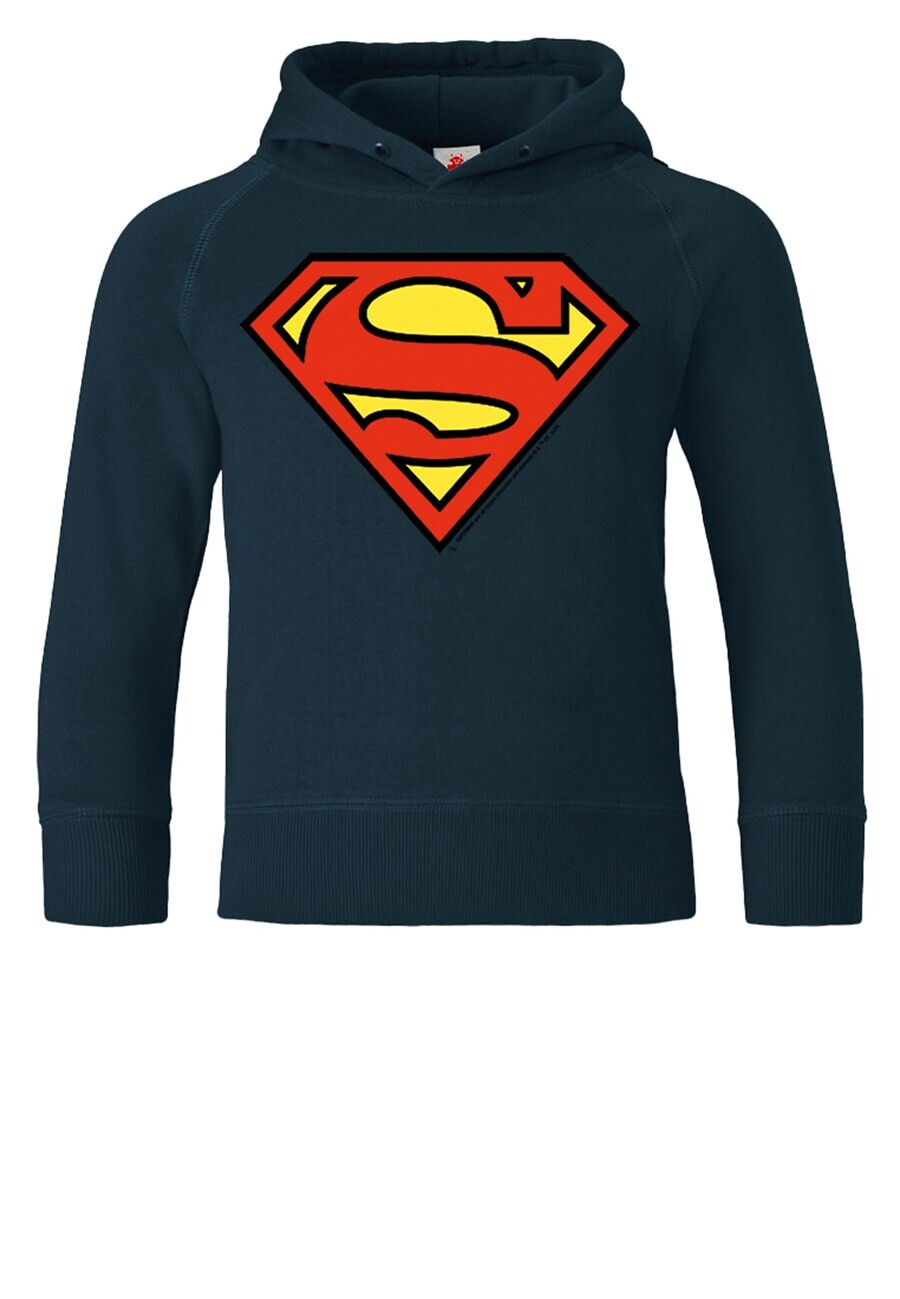

Свитер LOGOSHIRT Sweater DC - Superman Logo Clean, темно-синий