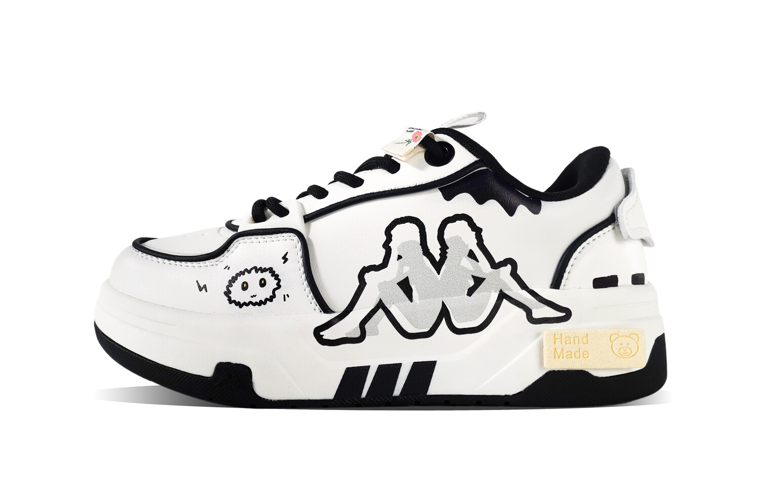 

Кроссовки Kappa Skateboarding Shoes Unisex Low-top White, белый