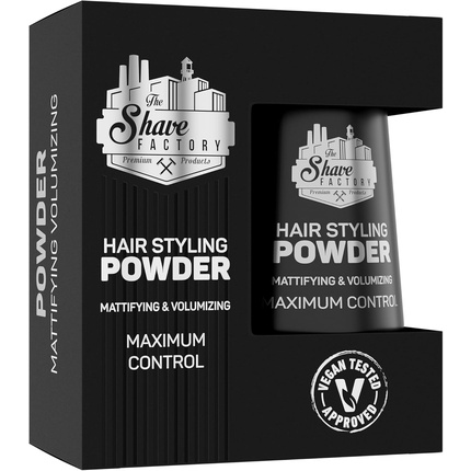 

Пудра для укладки волос 20 г. Пудра для укладки волос с воском Black Classic 20 г The Shave Factory