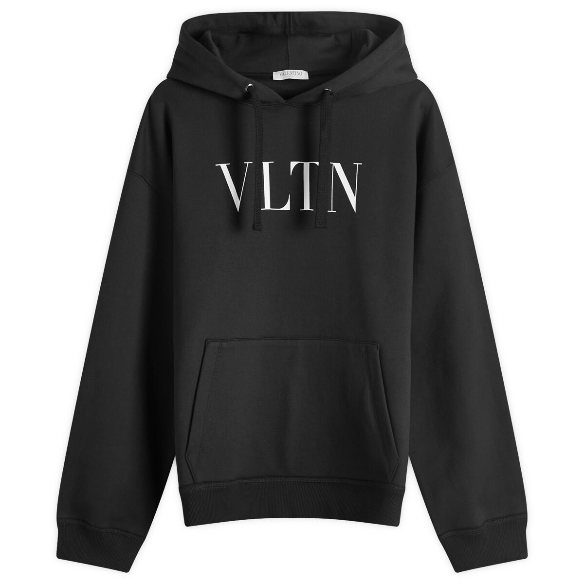 

Худи Valentino Vltn Logo Popover Hoody, цвет Nero