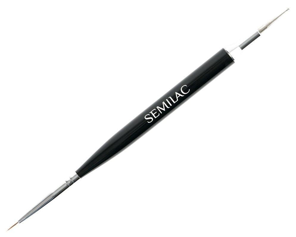 

Semilac Multitool 2w1 кисточка для ногтей, 1 шт.