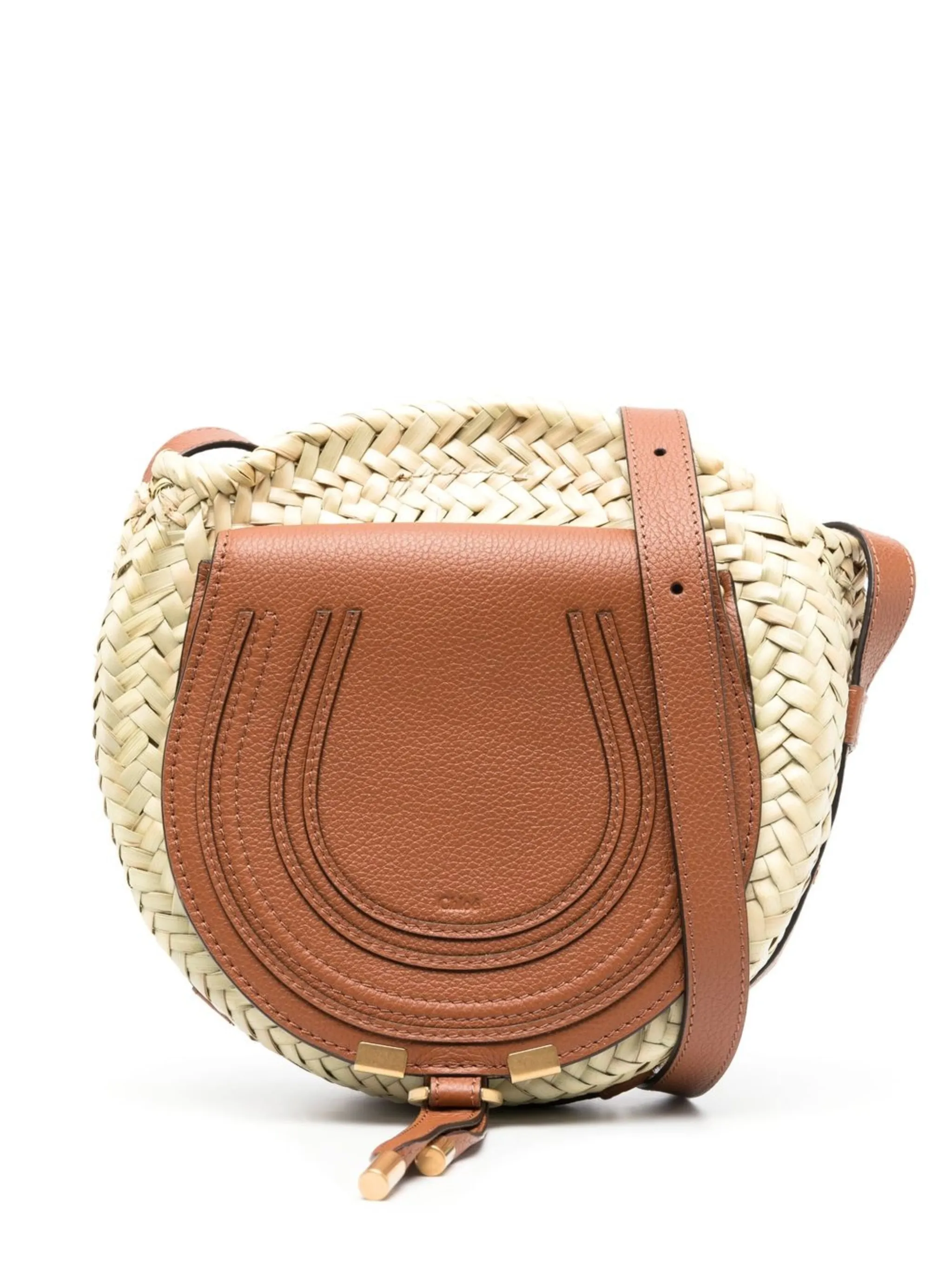 

Сумка через плечо Marci Raffia Chloé, бежевый