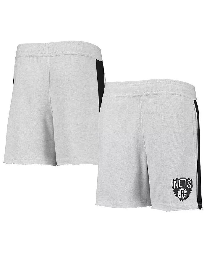 

Серые шорты с вингбэком Big Boys Brooklyn Nets Outerstuff