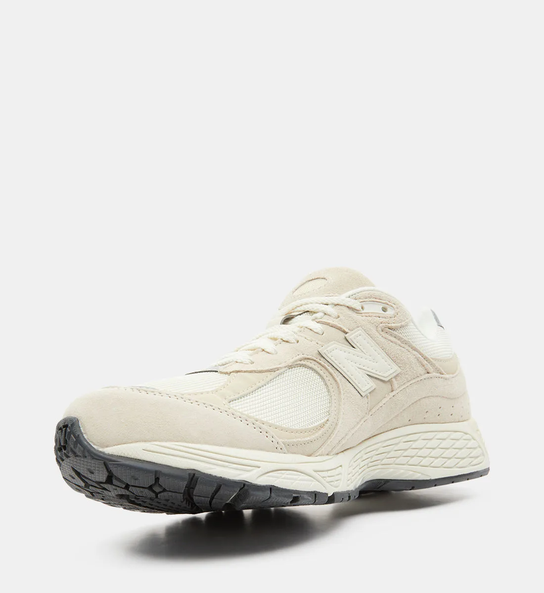 Низкие кроссовки 2002 из замши и сетки NEW BALANCE, белый — фото 4