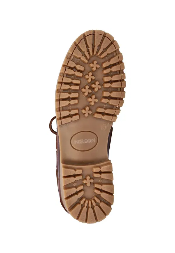 Обувь Heren bootschoen boat shoes Nelson, коричневый — фото 4