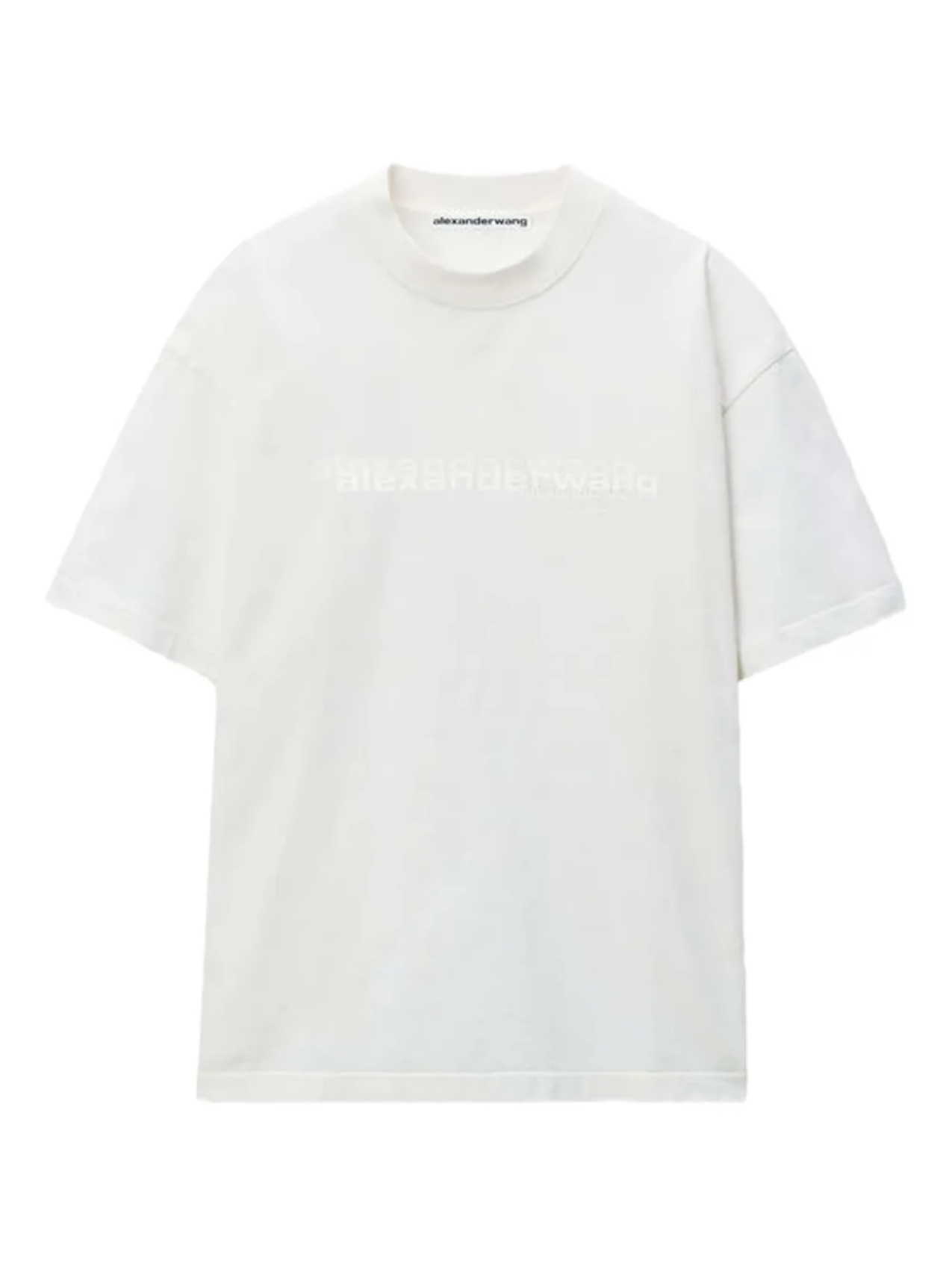 

Футболка с логотипом Alexander Wang, белый