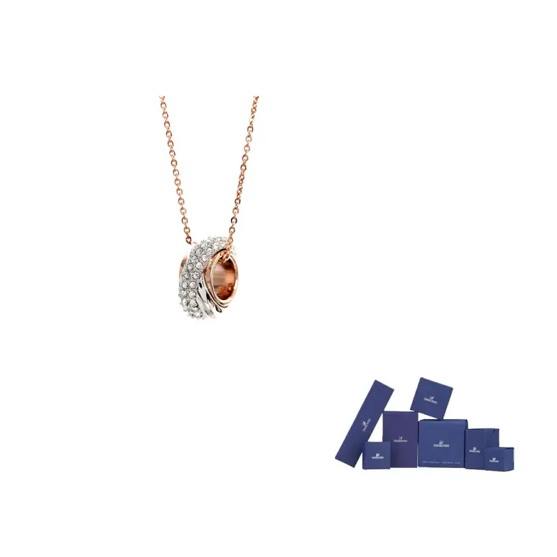 

Волна искусственный кристалл ожерелье Women's Swarovski