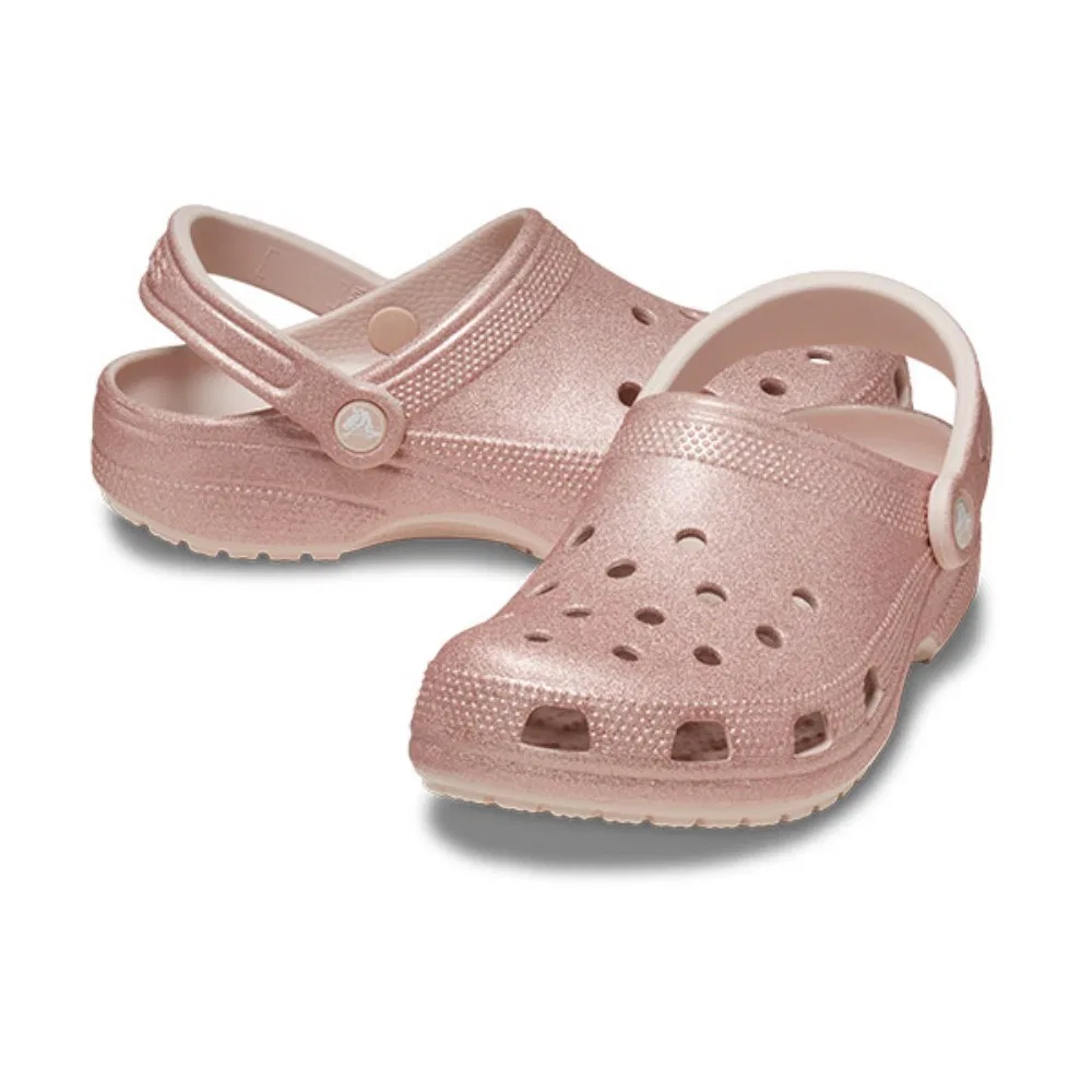 Взрослые классические клоги с глиттером QUG от Crocs — фото 4