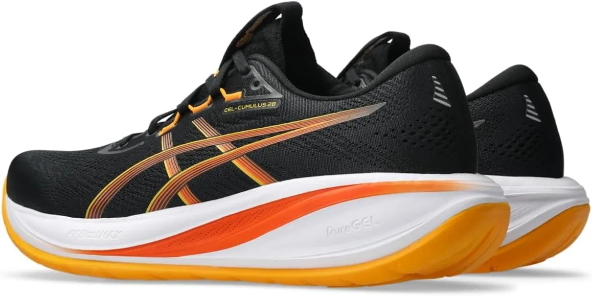 Мужские беговые кроссовки ASICS Gel-Cumulus 28, Black Anzu — фото 3