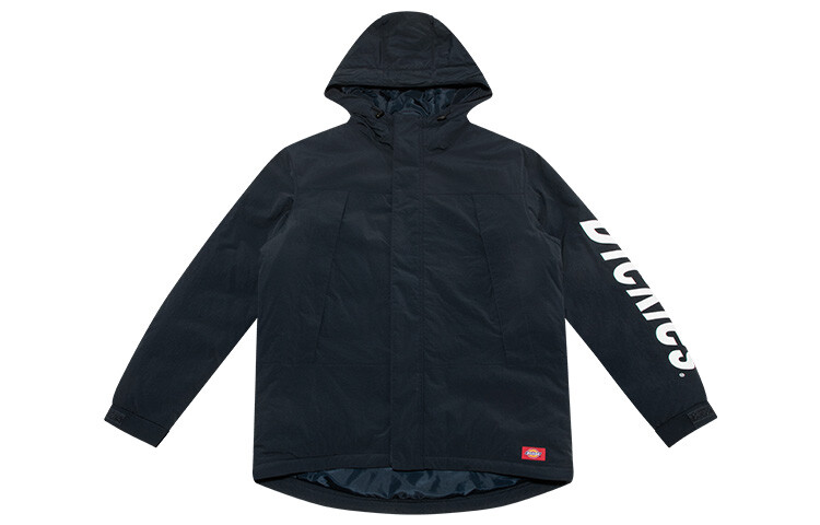

Куртка унисекс Dickies с надписью на рукаве, темно-синий