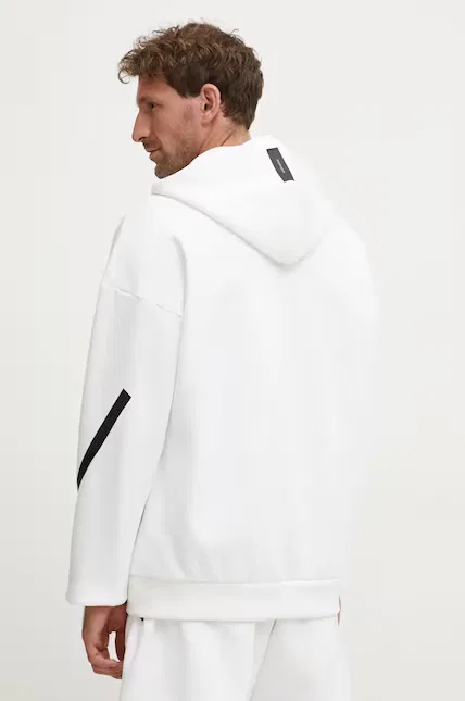 Олимпийка с капюшоном Z.N.E. Adidas, белый — фото 3