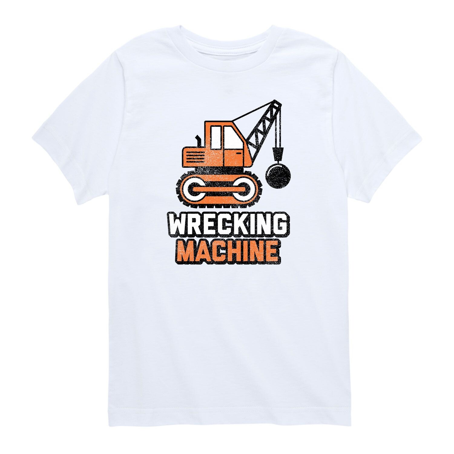 

Футболка с рисунком Wrecking Machine для мальчиков 8–20 лет Licensed Character, белый