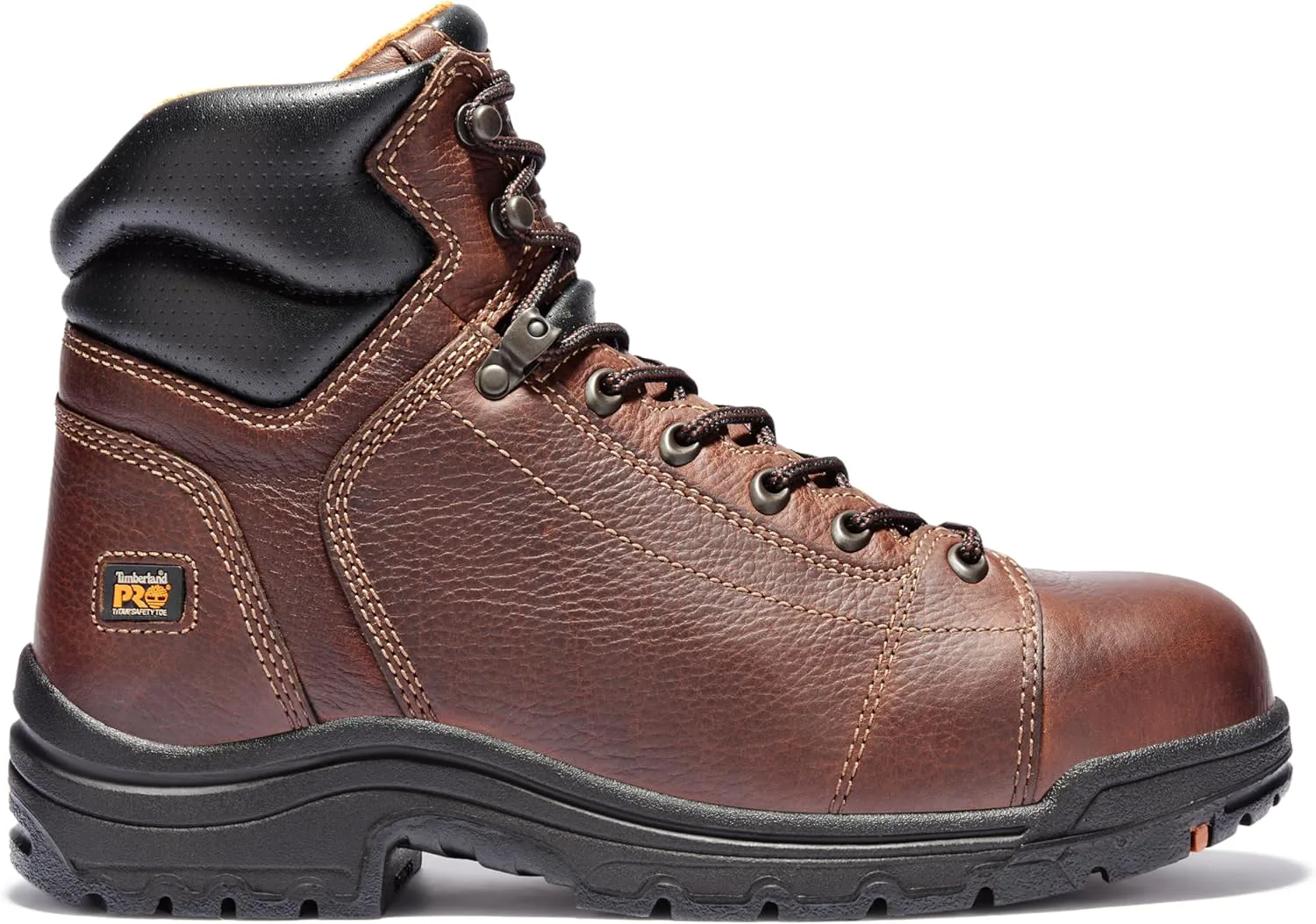 Мужские рабочие ботинки Timberland PRO Titan с металлическим носком, 6 дюймов, коричневый — фото 4