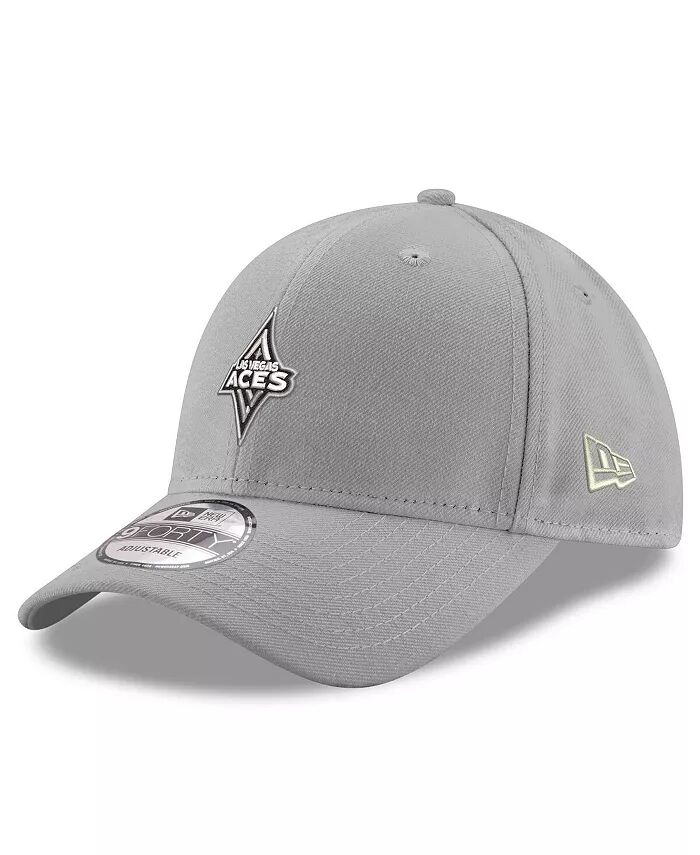 

Мужская серая кепка Las Vegas Aces Primary Logo 9FORTY Adjustable New Era