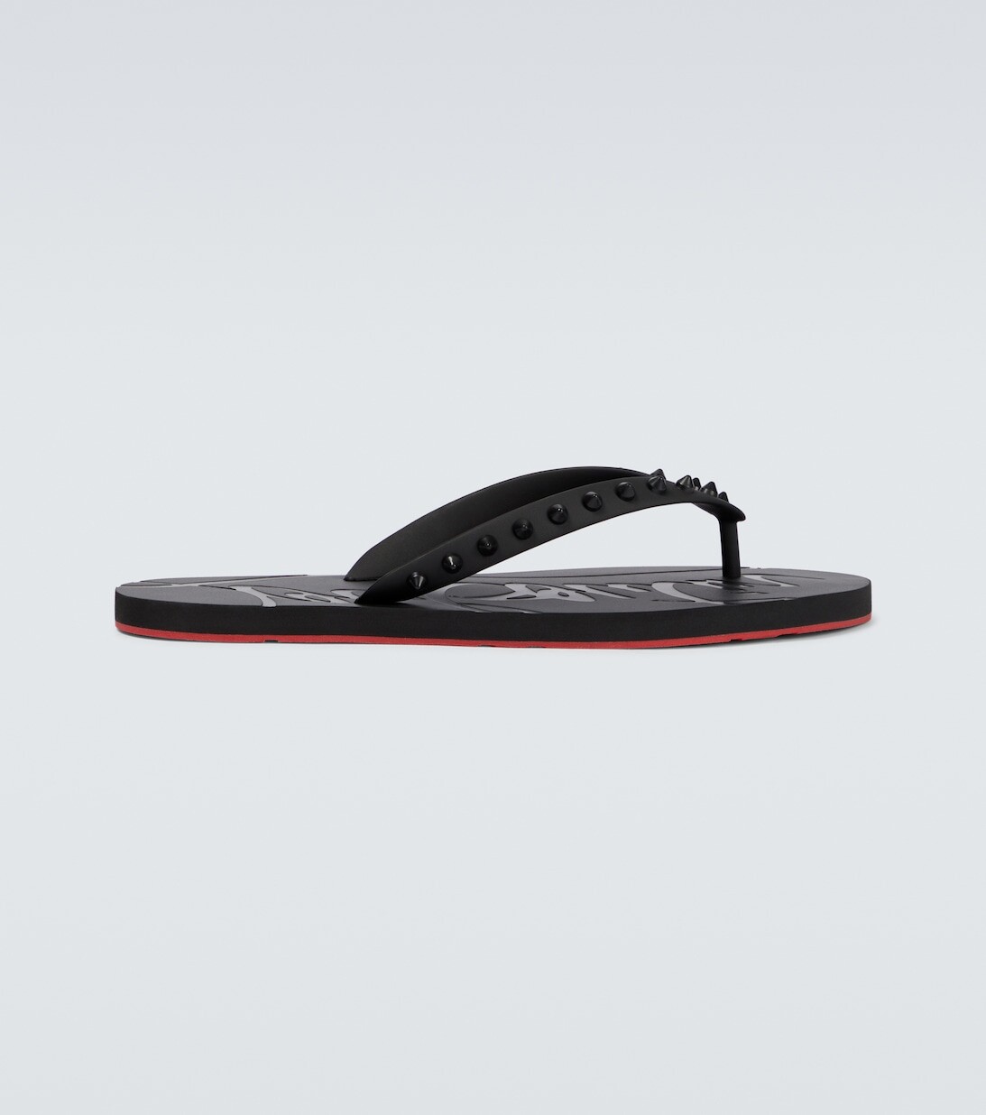 

Сандалии Loubi Flip с ремешками Christian Louboutin, черный