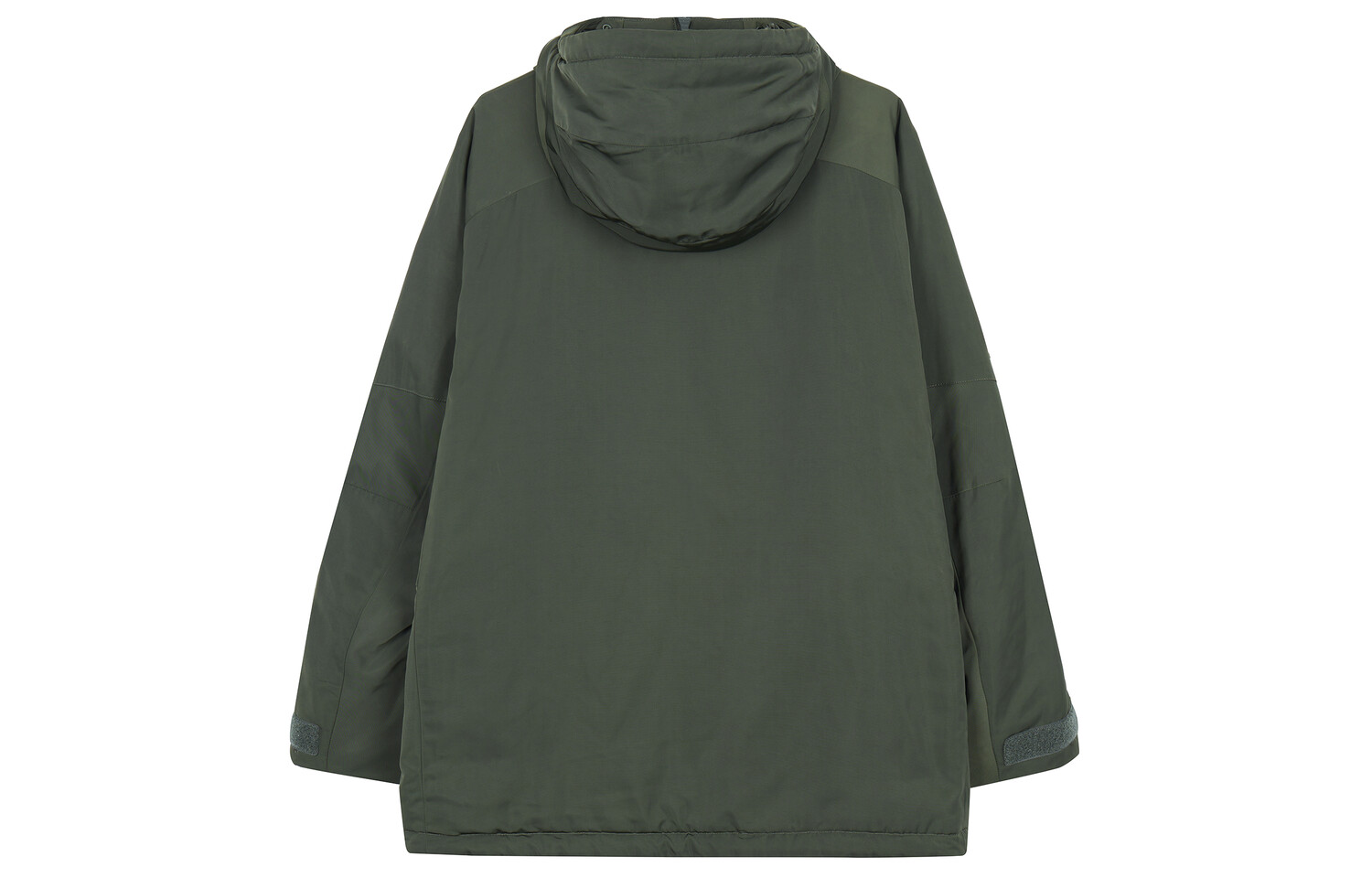 Мужской пуховик UNIQLO x White Mountaineering Hybrid, темно-зеленый — фото 2