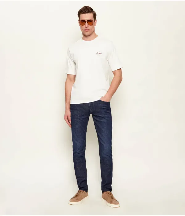 Джинсы j06 slim fit Emporio Armani, темно-синий — фото 2