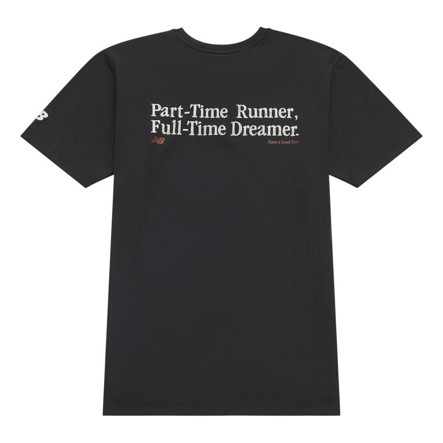 

Футболка New Balance Icon Back Print T-shirt 'Black', черный