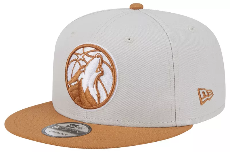 

Регулируемая кепка New Era для взрослых Minnesota Timberwolves, 2 тона, 9Fifty