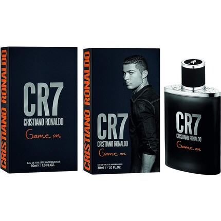 

Cr7 Cristiano Ronaldo Game On Eau De Toilette 30ml Black Orange